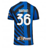 Billiga Inter Milan Matteo Darmian #36 Hemma fotbollskläder 2024-25 Kortärmad